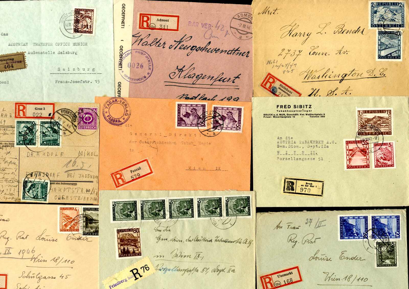 Lot 4375 - Lots and Collections collections and lots austrian areas - Viennafil Auktionen Auction #73 Worldwide Mail Auction: Italy, Austria, Germany, Europe and Overseas Lot 4375 - Lots and Collections collections and lots austrian areas - Viennafil Auktionen Auction #73 Worldwide Mail Auction: Italy, Austria, Germany, Europe and Overseas