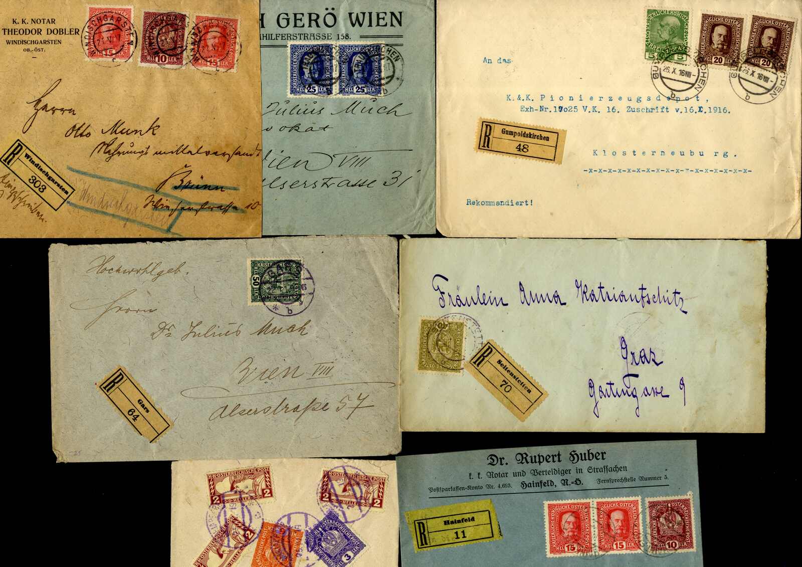 Lot 4317 - Lots and Collections collections and lots austrian areas -  Viennafil Auktionen Auction #73 Worldwide Mail Auction: Italy, Austria, Germany, Europe and Overseas