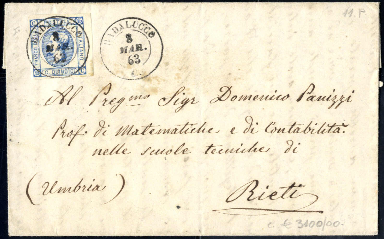 Lot 1120 - europe Italian Kingdom -  Viennafil Auktionen Auction #73 Worldwide Mail Auction: Italy, Austria, Germany, Europe and Overseas