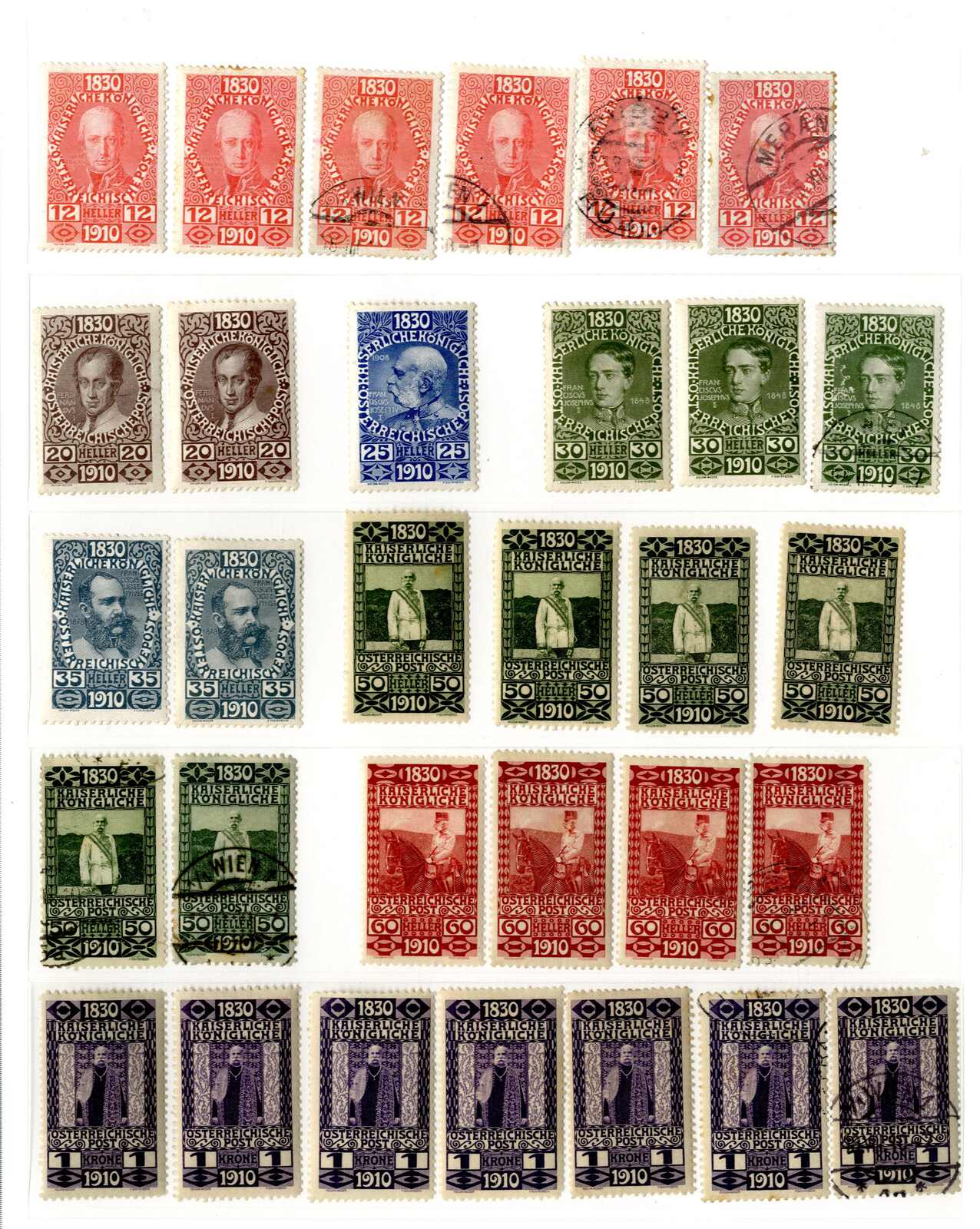 Lot 4312 - Lots and Collections collections and lots austrian areas -  Viennafil Auktionen Auction #73 Worldwide Mail Auction: Italy, Austria, Germany, Europe and Overseas