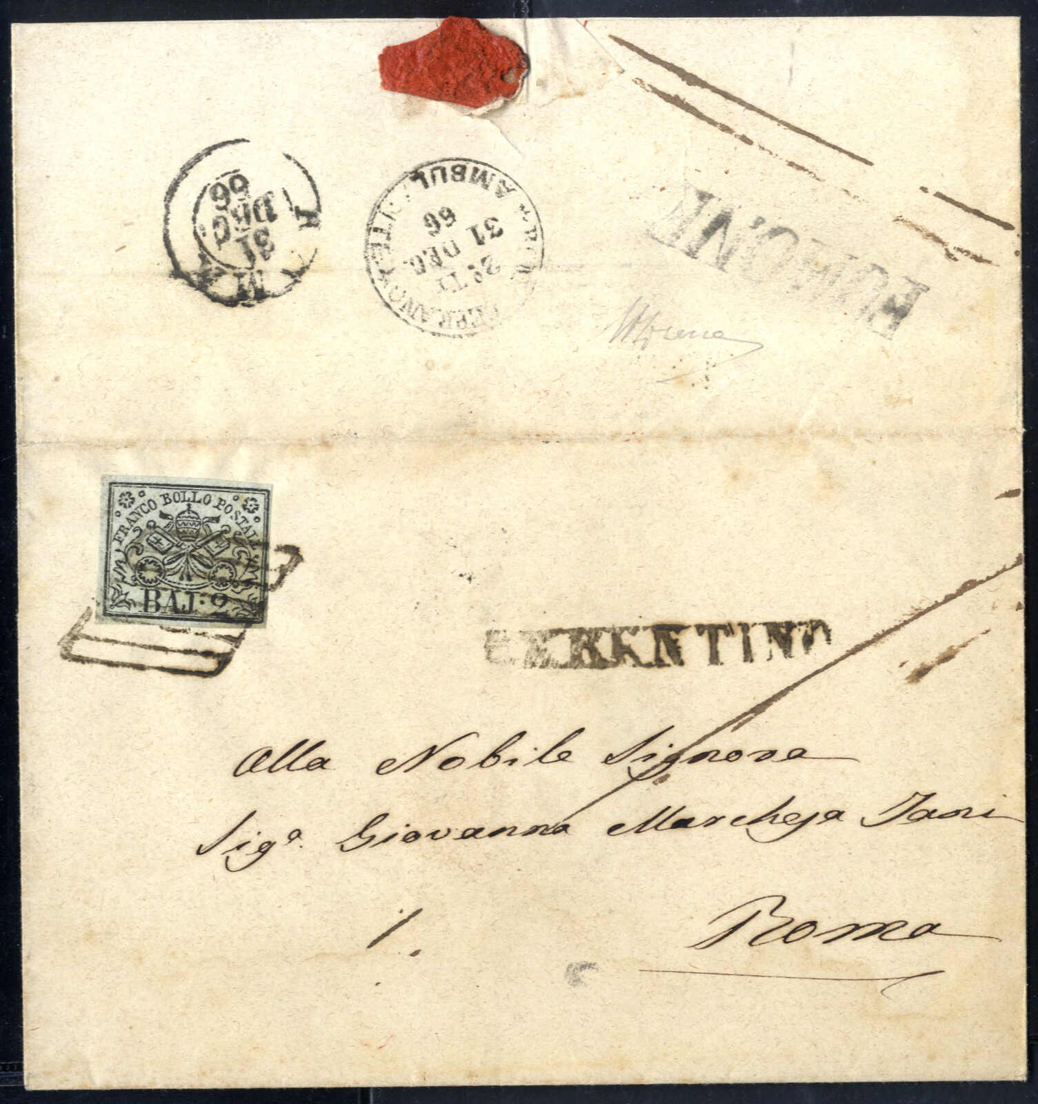 Lot 60 - europe papal states -  Viennafil Auktionen Auction #73 Worldwide Mail Auction: Italy, Austria, Germany, Europe and Overseas