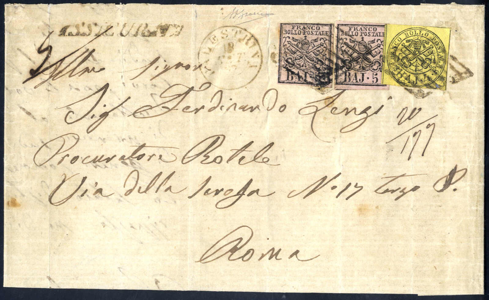 Lot 64 - europe papal states -  Viennafil Auktionen Auction #73 Worldwide Mail Auction: Italy, Austria, Germany, Europe and Overseas