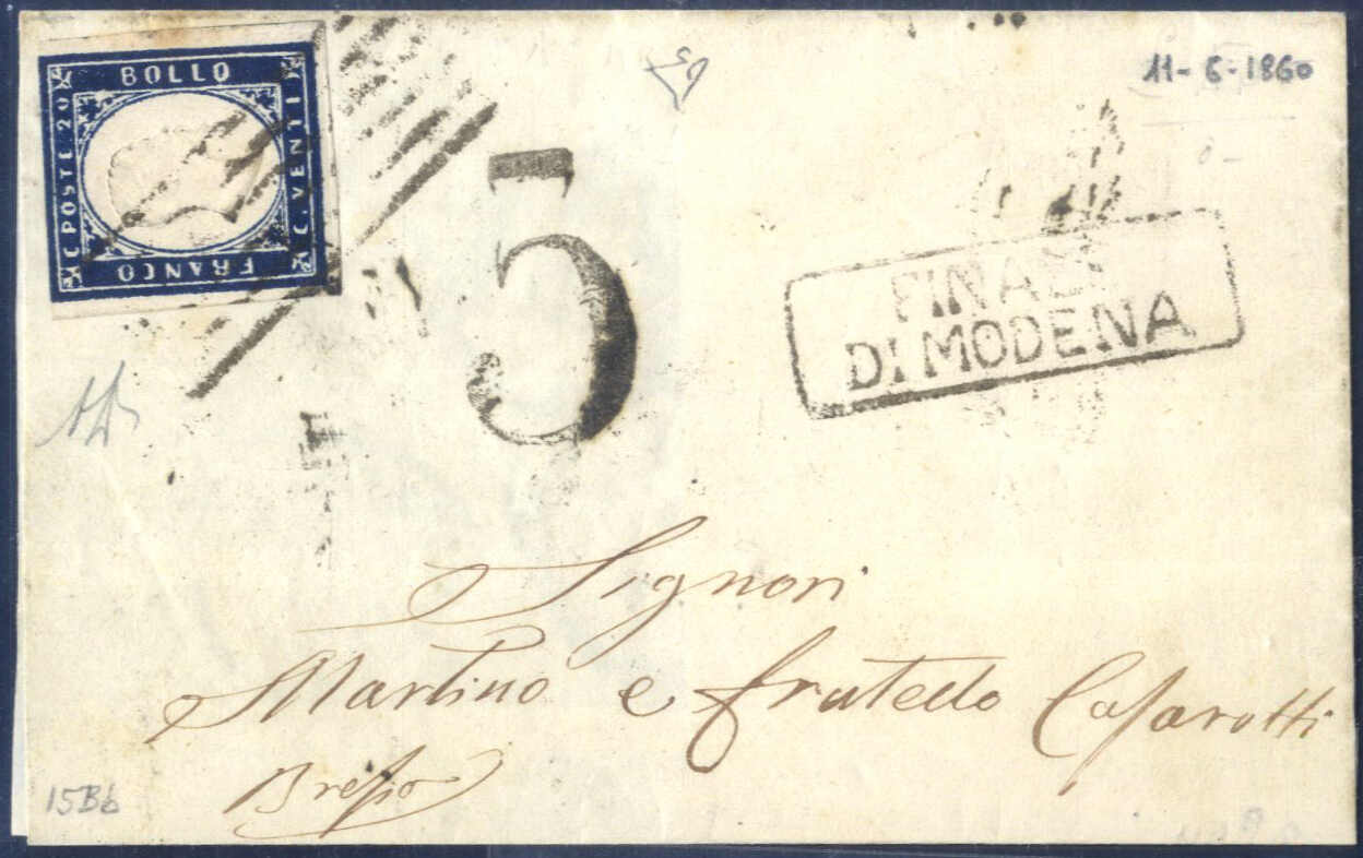 Lot 724 - europe sardinia -  Viennafil Auktionen Auction #73 Worldwide Mail Auction: Italy, Austria, Germany, Europe and Overseas