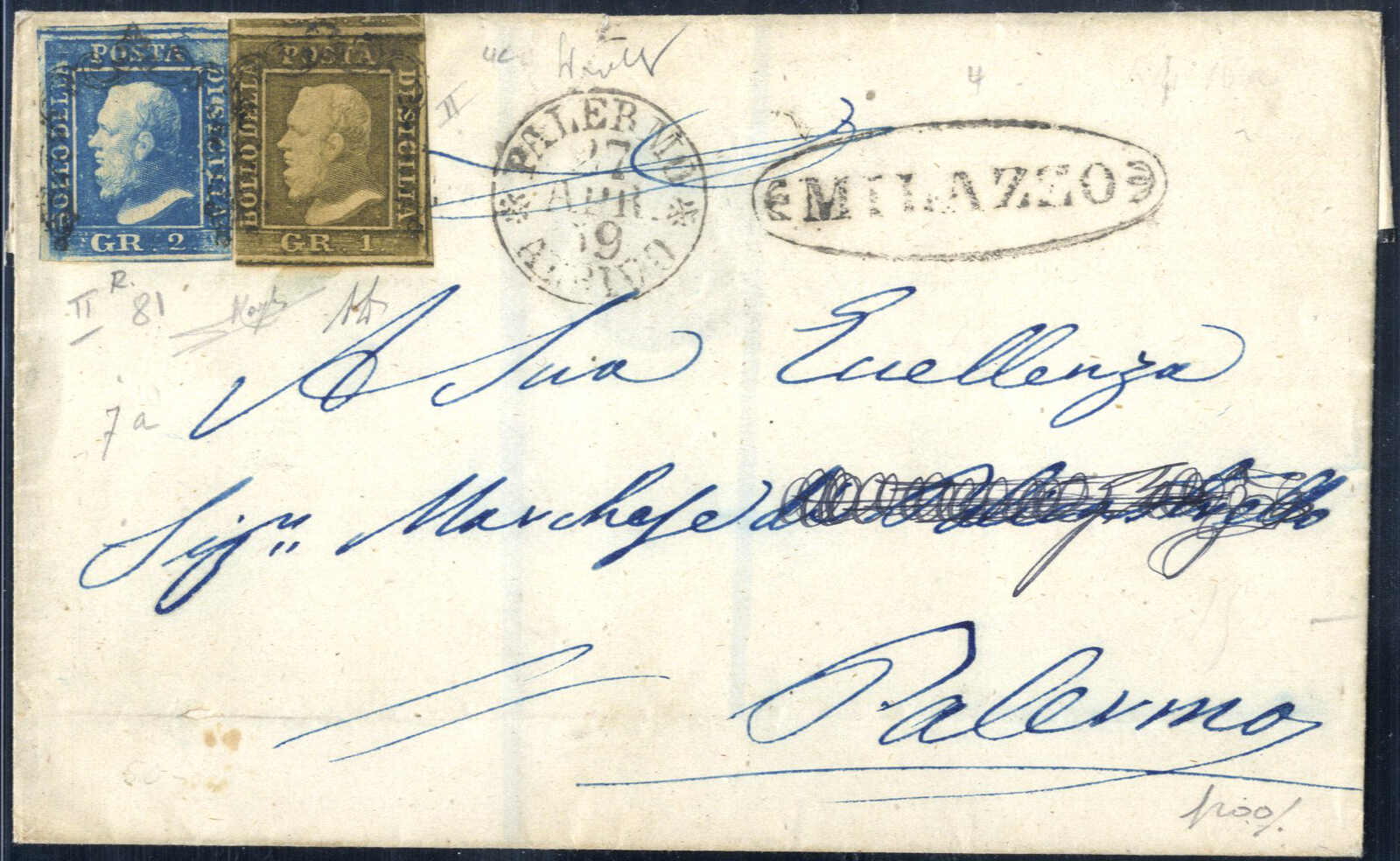 Lot 888 - europe sicily - Viennafil Auktionen Auction #73 Worldwide Mail Auction: Italy, Austria, Germany, Europe and Overseas Lot 888 - europe sicily - Viennafil Auktionen Auction #73 Worldwide Mail Auction: Italy, Austria, Germany, Europe and Overseas