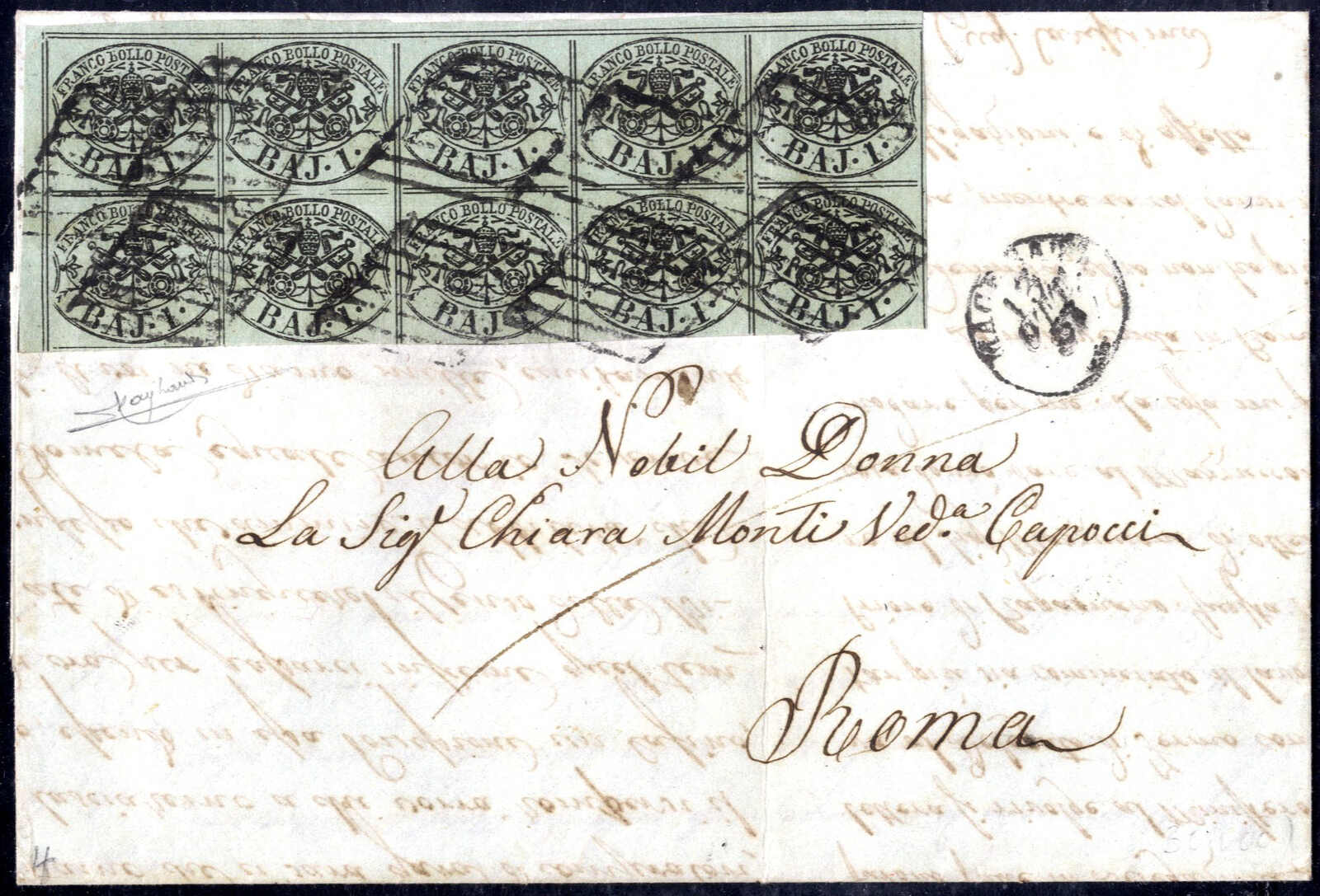 Lot 372 - europe papal states -  Viennafil Auktionen Auction #73 Worldwide Mail Auction: Italy, Austria, Germany, Europe and Overseas