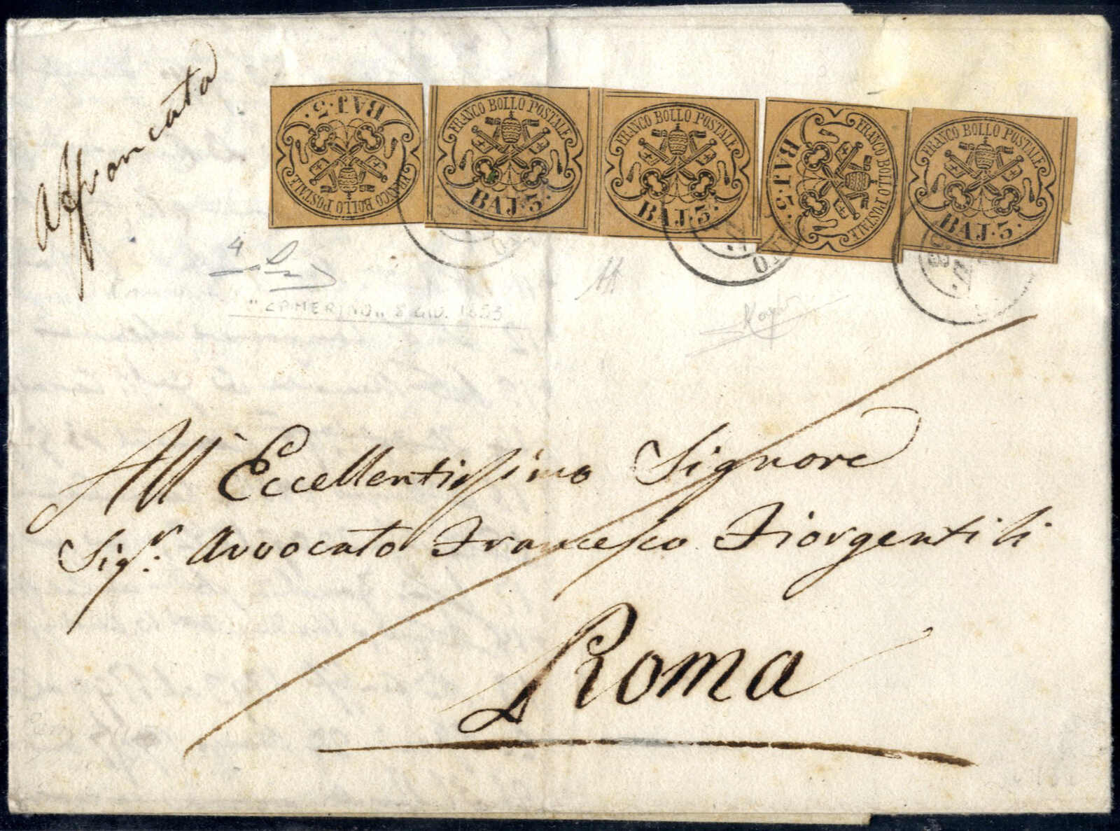 Lot 376 - europe papal states - Viennafil Auktionen Auction #73 Worldwide Mail Auction: Italy, Austria, Germany, Europe and Overseas Lot 376 - europe papal states - Viennafil Auktionen Auction #73 Worldwide Mail Auction: Italy, Austria, Germany, Europe and Overseas