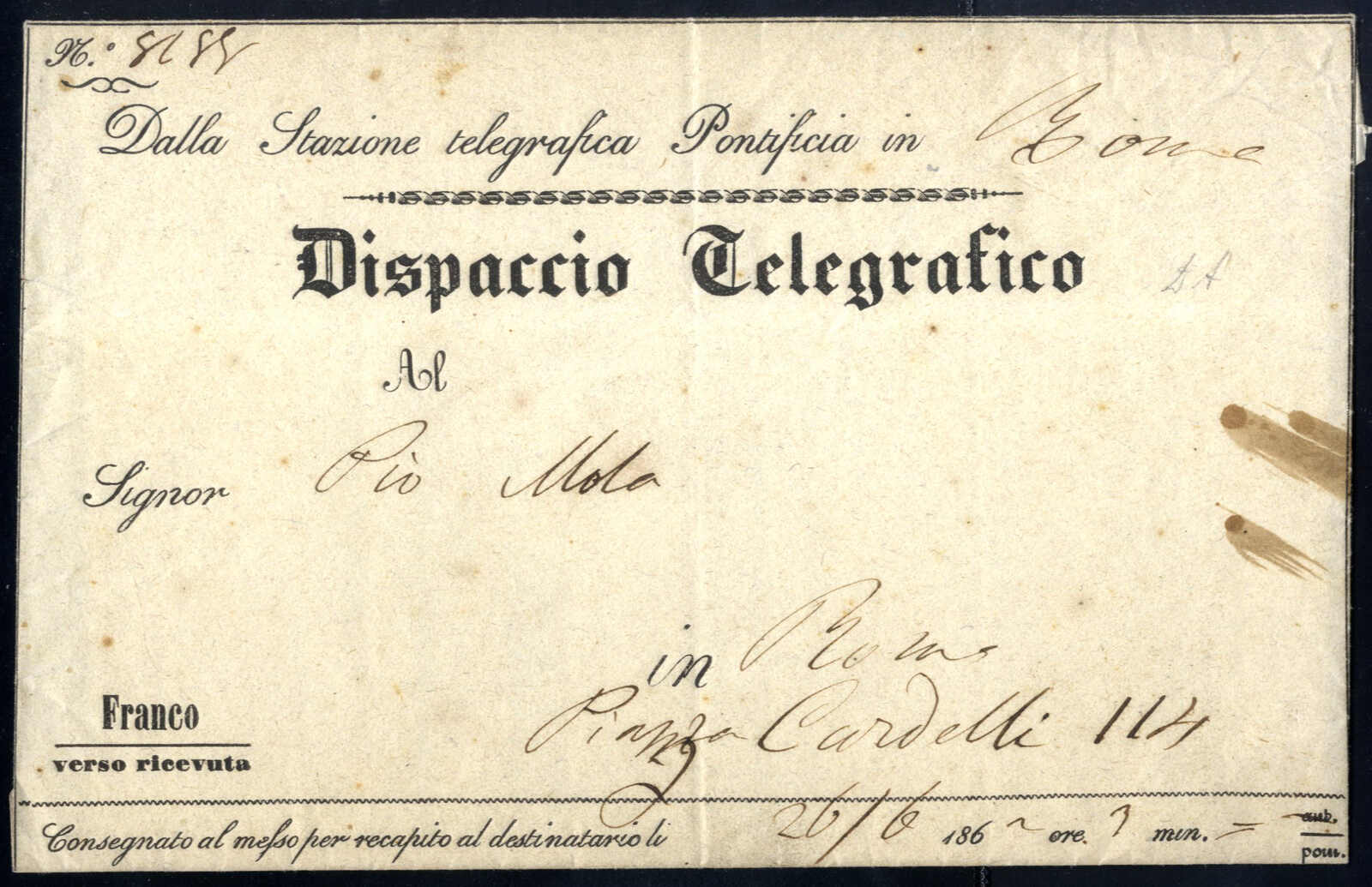Lot 356 - europe papal states -  Viennafil Auktionen Auction #73 Worldwide Mail Auction: Italy, Austria, Germany, Europe and Overseas