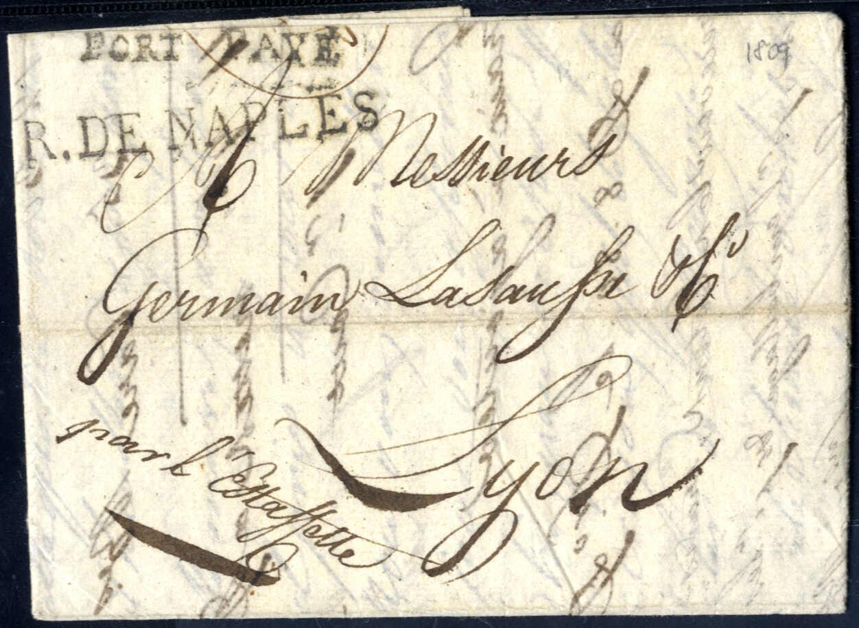 Lot 331 - europe early states naples - Viennafil Auktionen Auction #73 Worldwide Mail Auction: Italy, Austria, Germany, Europe and Overseas Lot 331 - europe early states naples - Viennafil Auktionen Auction #73 Worldwide Mail Auction: Italy, Austria, Germany, Europe and Overseas