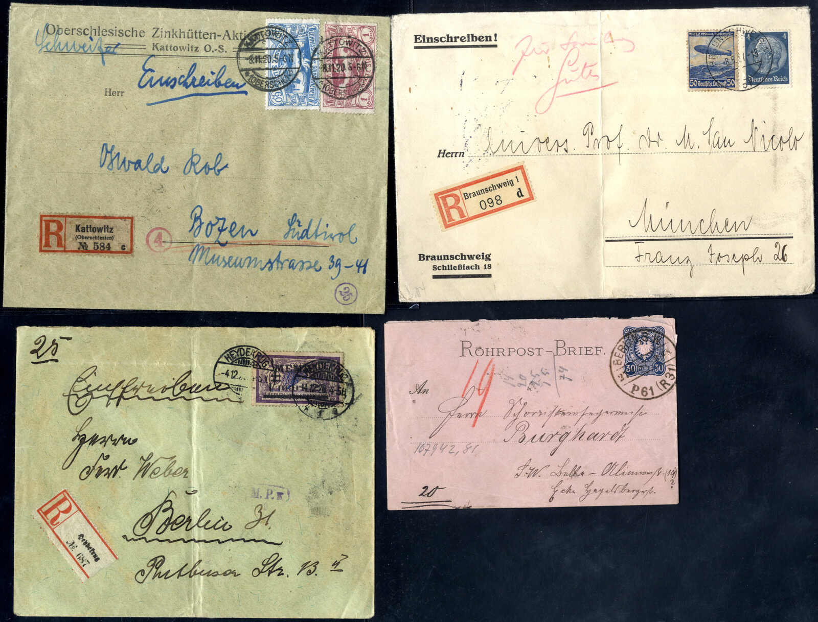 Lot 4170 - germany German Empire - Viennafil Auktionen Auction #73 Worldwide Mail Auction: Italy, Austria, Germany, Europe and Overseas Lot 4170 - germany German Empire - Viennafil Auktionen Auction #73 Worldwide Mail Auction: Italy, Austria, Germany, Europe and Overseas