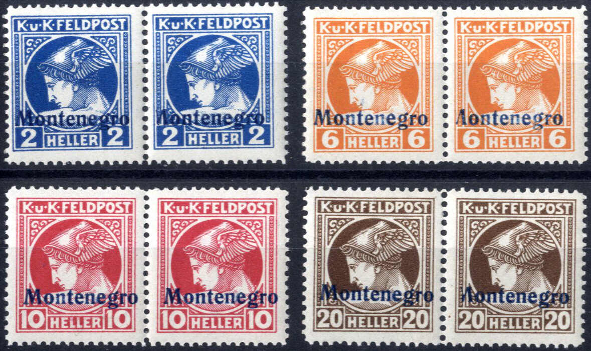 Lot 2867 - europe Field Post Montenegro -  Viennafil Auktionen Auction #73 Worldwide Mail Auction: Italy, Austria, Germany, Europe and Overseas
