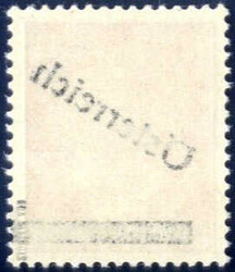 1945, I. Wiener Aushilfsausgabe, 12 Pf karminrot, mit Abklatsch, ...