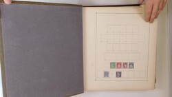 Europa 1850/1940 ca. zwei alte dicke handwerklich gefertigte Alben ...