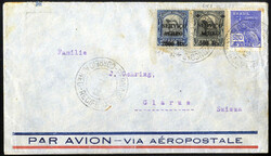 1924/1937, 17 Briefe (11 per Flug und 3 eingeschrieben) in die ...