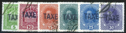 Bozen 1918, 9 gestempelte Werte, Sass. BZ 3/23-31 / 6560,-  ...