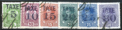 1918, nove valori usati, Sass. BZ3/66-74 / 6560,-