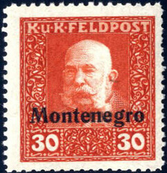 4810: Poste d’Autriche Monténégro