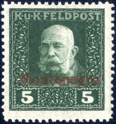 4810: Österreich Feldpost Montenegro