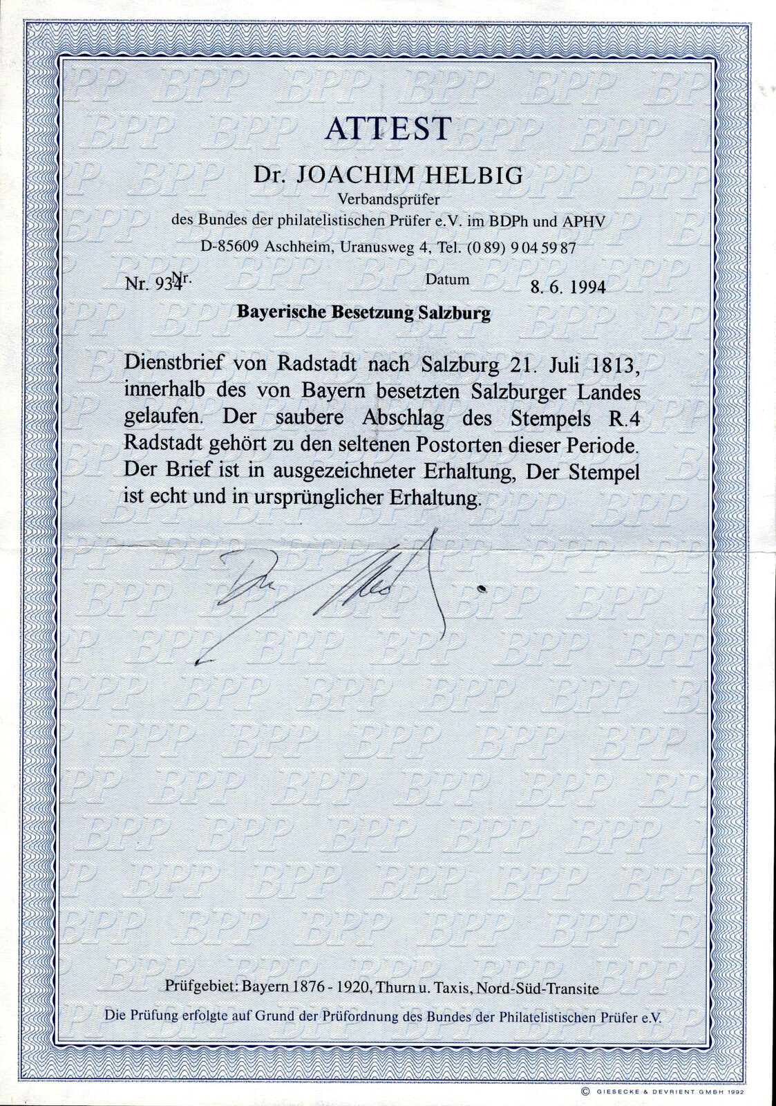 Lot 1923 - europe Austria Cancellations Salzburg - Viennafil Auktionen 97th Public Auction Golden Heritage: Austrian Rarities & European Treasures Auction Lot 1923 - europe Austria Cancellations Salzburg - Viennafil Auktionen 97th Public Auction Golden Heritage: Austrian Rarities & European Treasures Auction