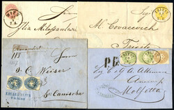 4745070: Austria 1863/64 Issue