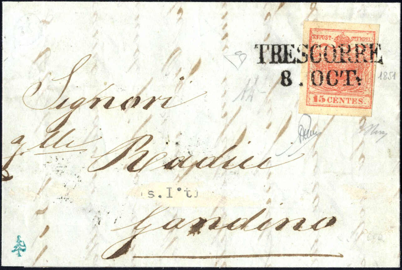 Lot 1166 - europe lombardy venetia -  Viennafil Auktionen 97th Public Auction Golden Heritage: Austrian Rarities & European Treasures Auction
