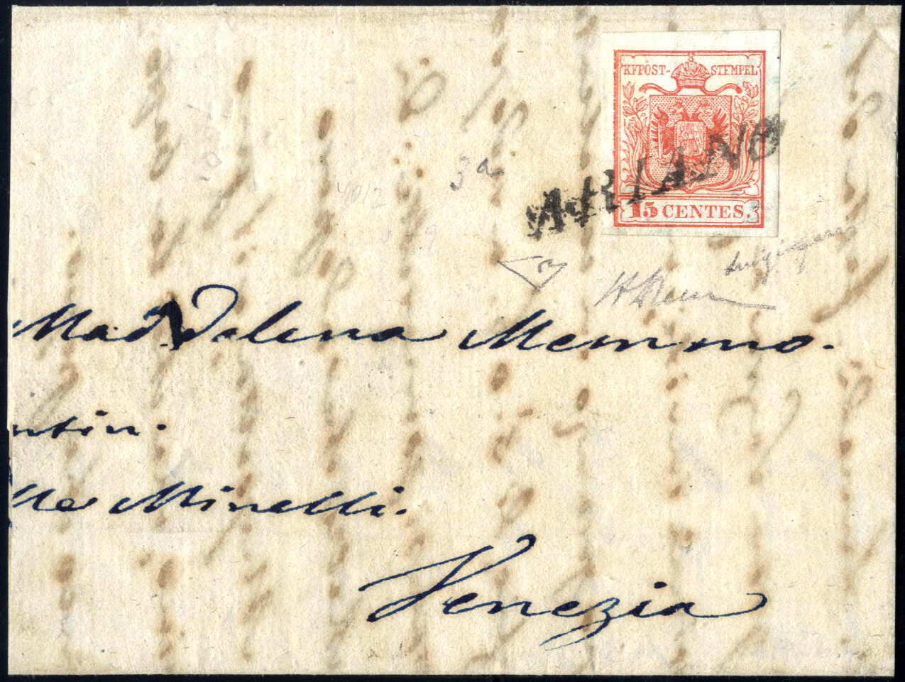 Lot 1105 - europe lombardy venetia -  Viennafil Auktionen 97th Public Auction Golden Heritage: Austrian Rarities & European Treasures Auction