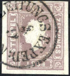 4745057: Marque de journal Autriche 1858/59 - Newspaper stamps