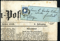 4745057: Marque de journal Autriche 1858/59