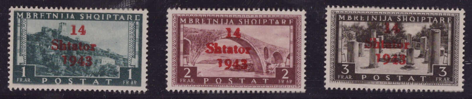 Lot 2764 - germany German Occupation World War II Albania - Viennafil Auktionen 97th Public Auction Golden Heritage: Austrian Rarities & European Treasures Auction Lot 2764 - germany German Occupation World War II Albania - Viennafil Auktionen 97th Public Auction Golden Heritage: Austrian Rarities & European Treasures Auction