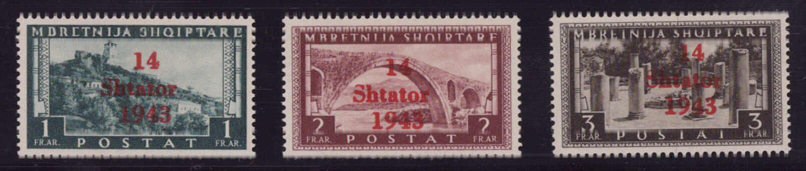 Lot 2763 - germany German Occupation World War II Albania - Viennafil Auktionen 97th Public Auction Golden Heritage: Austrian Rarities & European Treasures Auction Lot 2763 - germany German Occupation World War II Albania - Viennafil Auktionen 97th Public Auction Golden Heritage: Austrian Rarities & European Treasures Auction