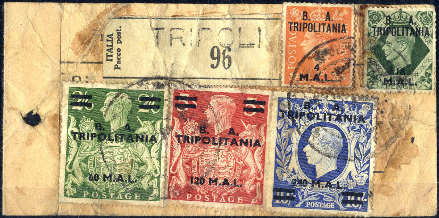 Lot 1694 - other countries Italian Tripolitania British Military post - Viennafil Auktionen 97th Public Auction Golden Heritage: Austrian Rarities & European Treasures Auction Lot 1694 - other countries Italian Tripolitania British Military post - Viennafil Auktionen 97th Public Auction Golden Heritage: Austrian Rarities & European Treasures Auction