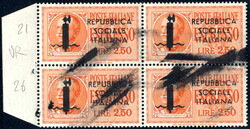3415150: Italia República Social Italiana - Express delivery stamps