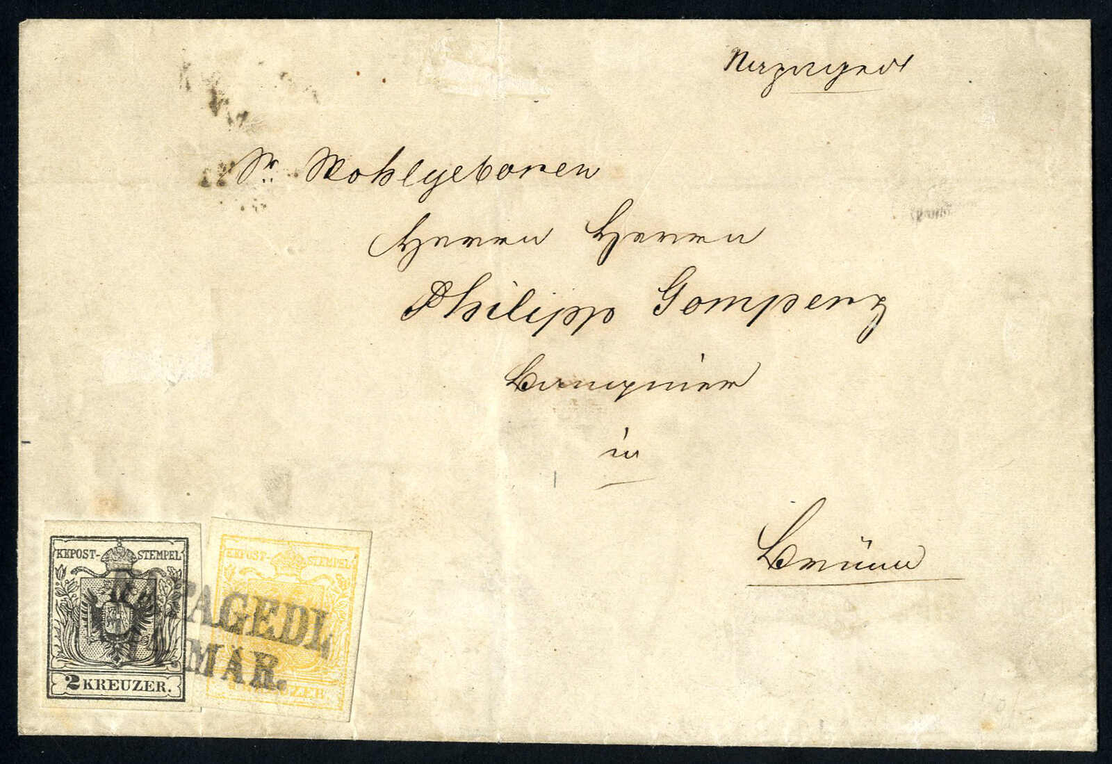 Lot 2120 - europe Austria Cancellations Moravia -  Viennafil Auktionen 97th Public Auction Golden Heritage: Austrian Rarities & European Treasures Auction