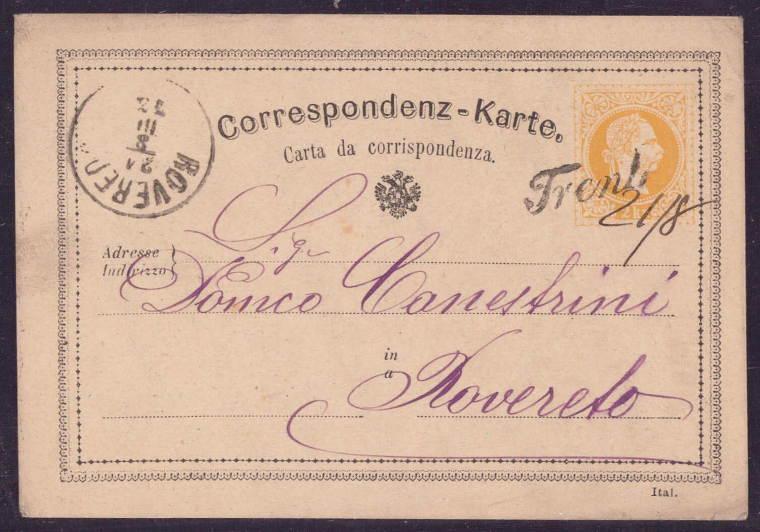 Lot 2053 - germany Austria Cancellations Alto Adige - Viennafil Auktionen 97th Public Auction Golden Heritage: Austrian Rarities & European Treasures Auction Lot 2053 - germany Austria Cancellations Alto Adige - Viennafil Auktionen 97th Public Auction Golden Heritage: Austrian Rarities & European Treasures Auction