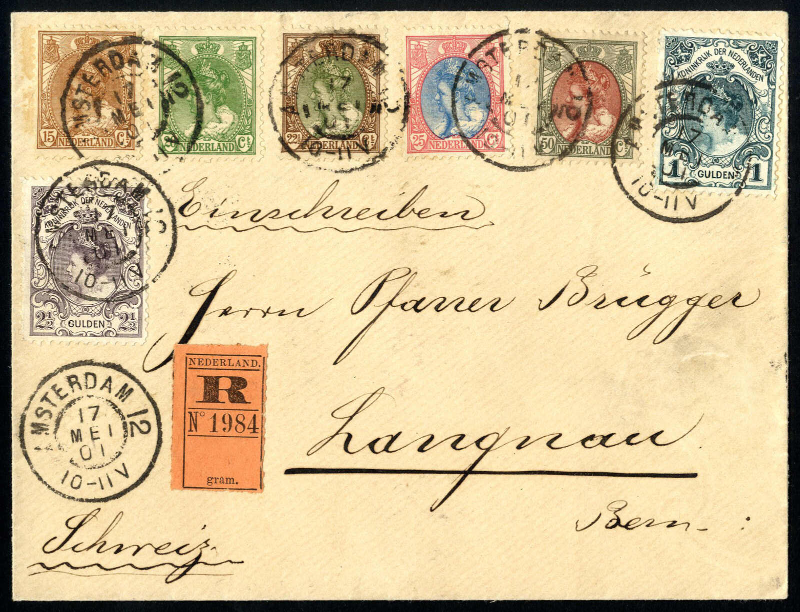 Lot 2905 - europe Netherlands -  Viennafil Auktionen 97th Public Auction Golden Heritage: Austrian Rarities & European Treasures Auction