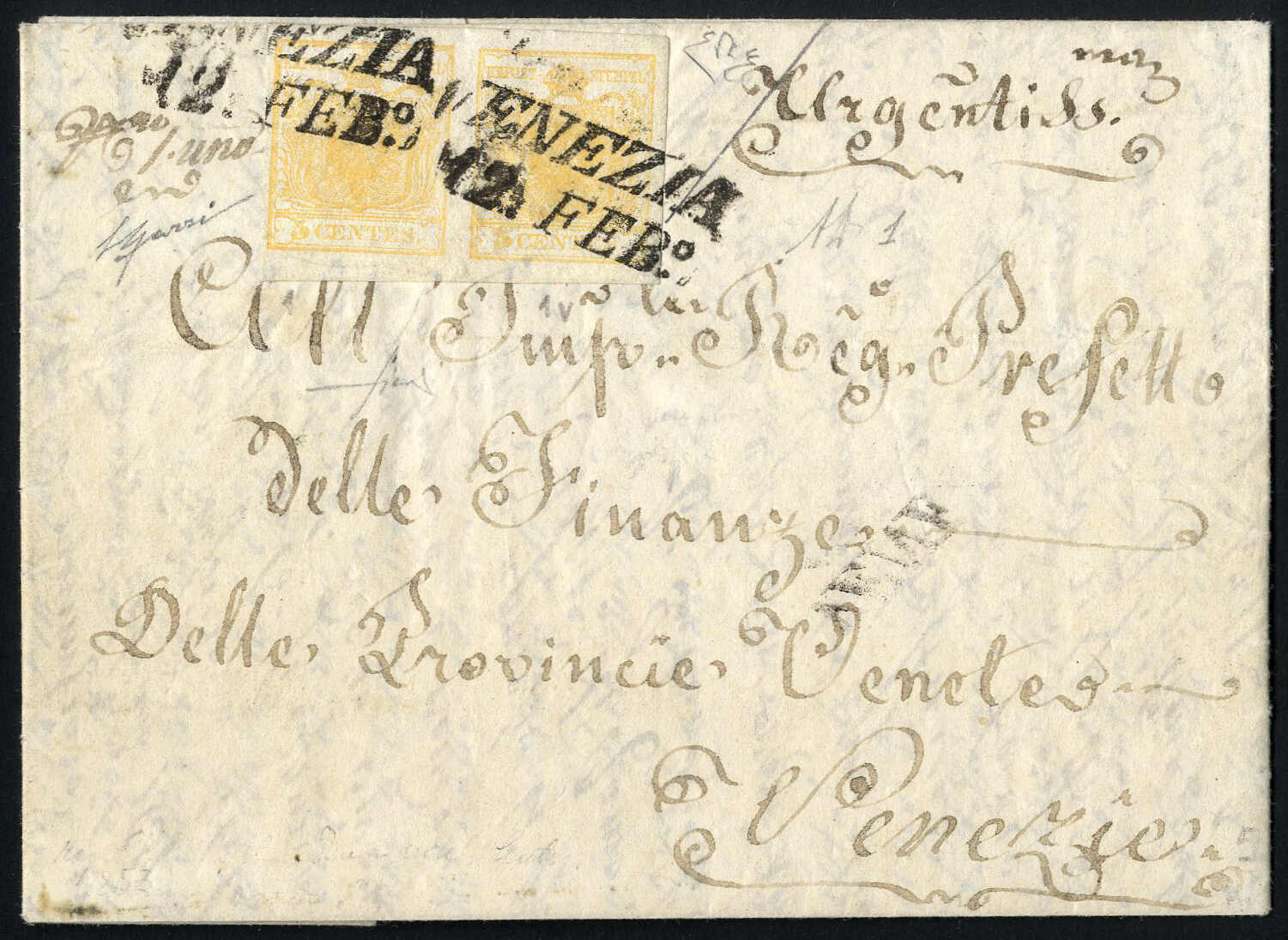 Lot 1016 - europe lombardy venetia -  Viennafil Auktionen 97th Public Auction Golden Heritage: Austrian Rarities & European Treasures Auction