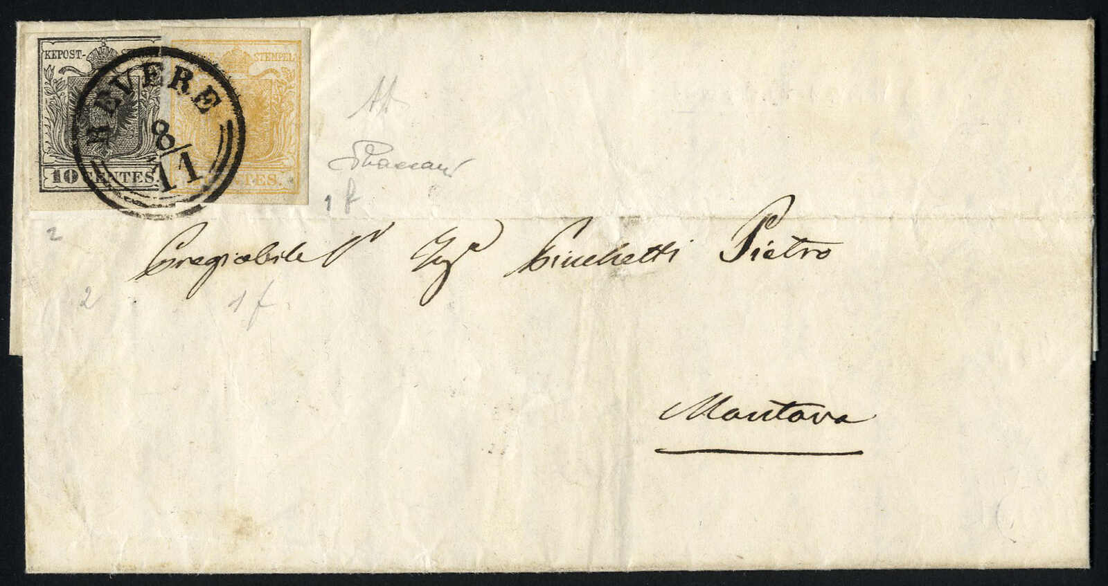 Lot 1021 - europe lombardy venetia -  Viennafil Auktionen 97th Public Auction Golden Heritage: Austrian Rarities & European Treasures Auction