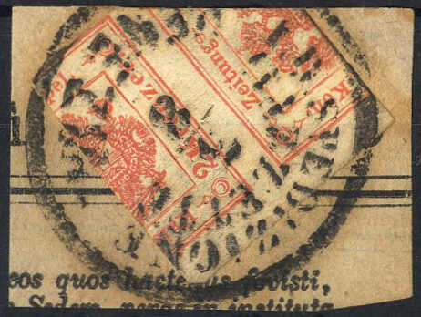 Lot 1103 - europe lombardy venetia newspaper tax stamps -  Viennafil Auktionen 97th Public Auction Golden Heritage: Austrian Rarities & European Treasures Auction