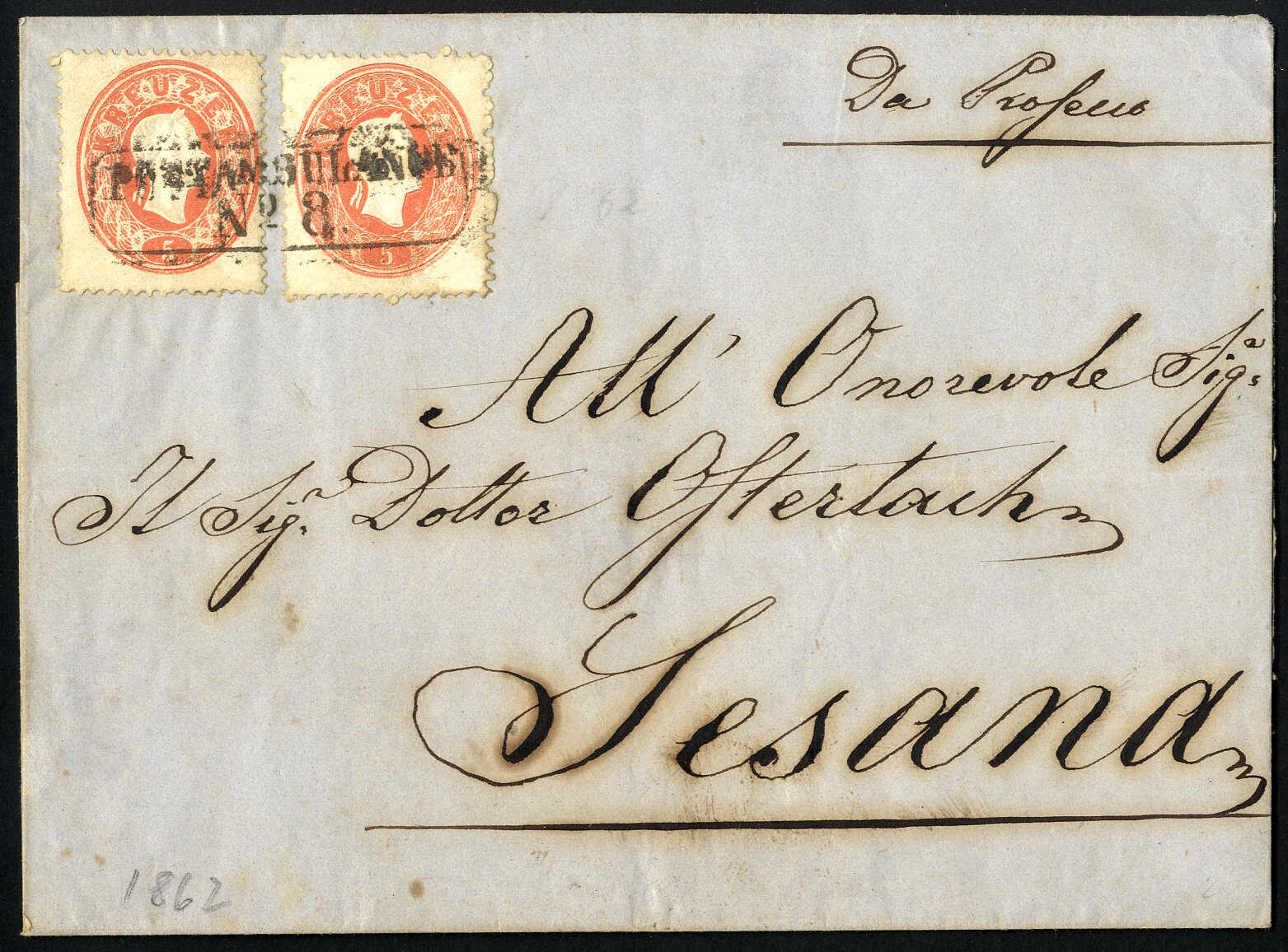 Lot 2222 - europe Austria 1860 Issue -  Viennafil Auktionen 97th Public Auction Golden Heritage: Austrian Rarities & European Treasures Auction