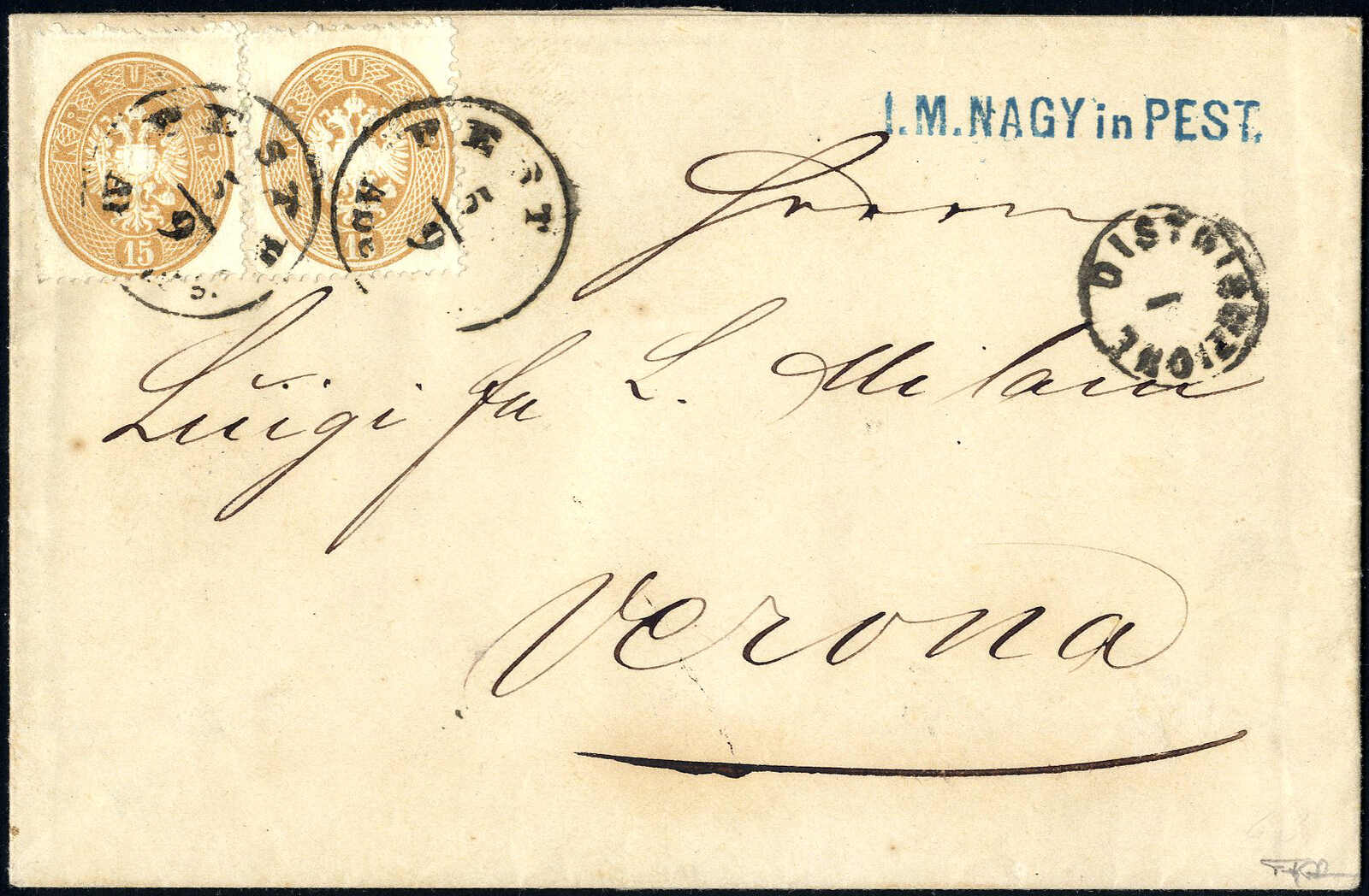 Lot 2237 - europe Austria 1863 Issue -  Viennafil Auktionen 97th Public Auction Golden Heritage: Austrian Rarities & European Treasures Auction