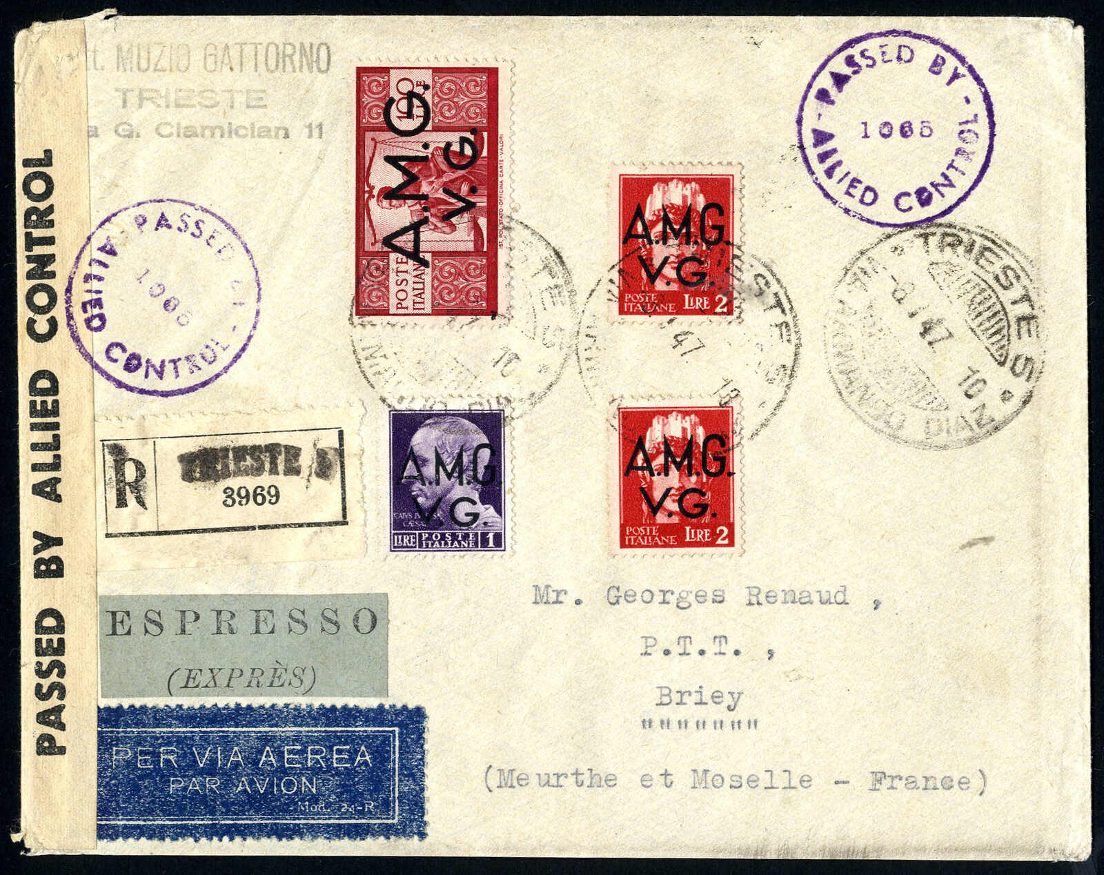 Lot 1508 - europe trieste zone a - Viennafil Auktionen 97th Public Auction Golden Heritage: Austrian Rarities & European Treasures Auction Lot 1508 - europe trieste zone a - Viennafil Auktionen 97th Public Auction Golden Heritage: Austrian Rarities & European Treasures Auction