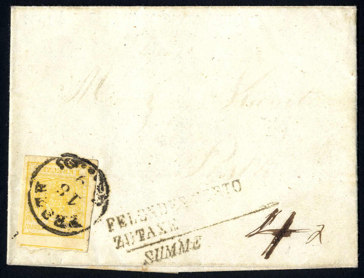 Lot 2149 - europe austria issue 1850 -  Viennafil Auktionen 97th Public Auction Golden Heritage: Austrian Rarities & European Treasures Auction