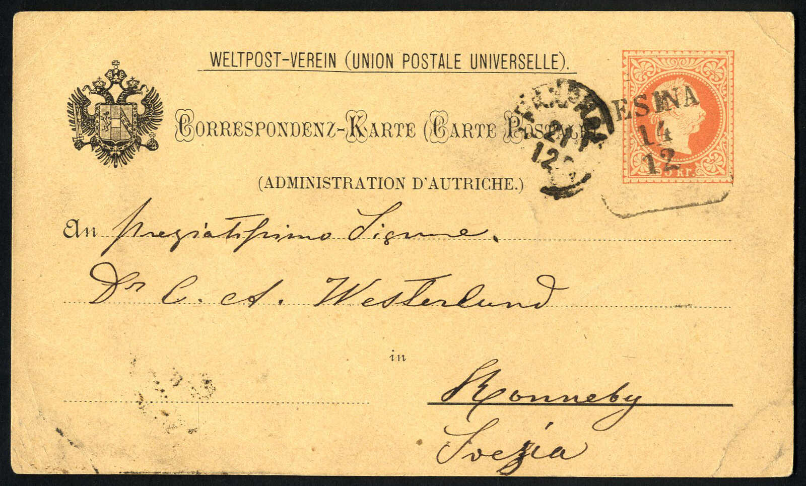 Lot 2102 - europe Austria Cancellations Croatia Slavonia - Viennafil Auktionen 97th Public Auction Golden Heritage: Austrian Rarities & European Treasures Auction Lot 2102 - europe Austria Cancellations Croatia Slavonia - Viennafil Auktionen 97th Public Auction Golden Heritage: Austrian Rarities & European Treasures Auction