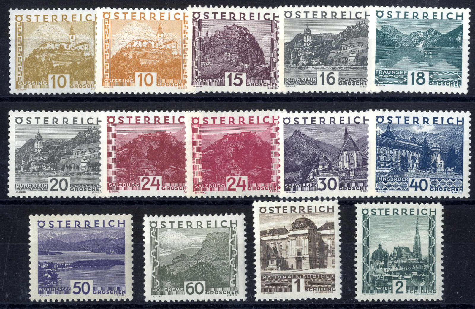 Lot 2348 - europe Austria 1st. Republic -  Viennafil Auktionen 97th Public Auction Golden Heritage: Austrian Rarities & European Treasures Auction