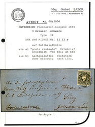 Zell am See, RDb-f (Müller 35 Punkte), Ortsbrief vom 15.8. ...