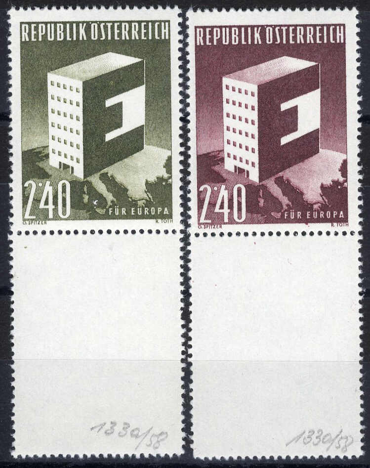Lot 2516 - europe Austria 2nd. Republic - Viennafil Auktionen 97th Public Auction Golden Heritage: Austrian Rarities & European Treasures Auction Lot 2516 - europe Austria 2nd. Republic - Viennafil Auktionen 97th Public Auction Golden Heritage: Austrian Rarities & European Treasures Auction