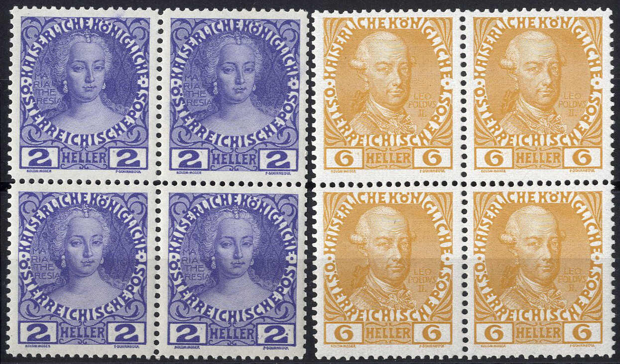 Lot 2285 - europe Austria 1890-1918 Issues - Viennafil Auktionen 97th Public Auction Golden Heritage: Austrian Rarities & European Treasures Auction Lot 2285 - europe Austria 1890-1918 Issues - Viennafil Auktionen 97th Public Auction Golden Heritage: Austrian Rarities & European Treasures Auction