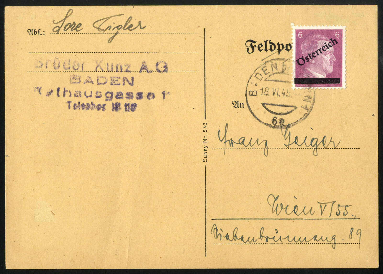 Lot 2414 - europe Austria 1945 Provisionals - Viennafil Auktionen 97th Public Auction Golden Heritage: Austrian Rarities & European Treasures Auction Lot 2414 - europe Austria 1945 Provisionals - Viennafil Auktionen 97th Public Auction Golden Heritage: Austrian Rarities & European Treasures Auction