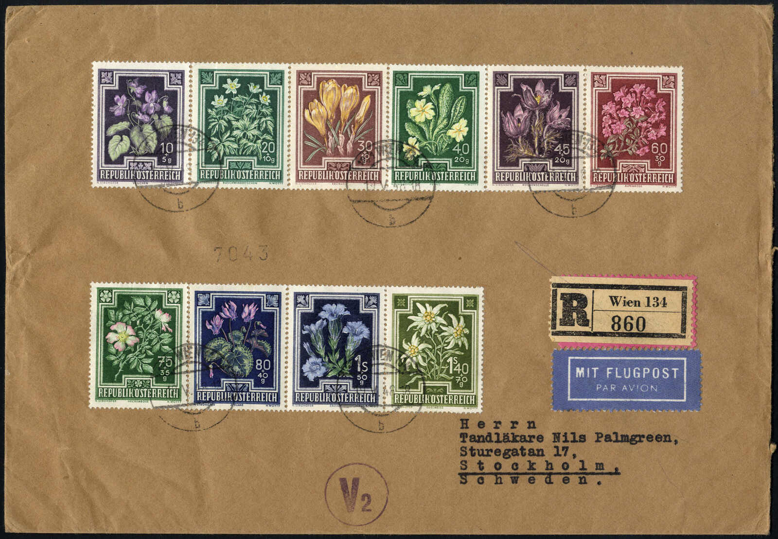 Lot 2454 - europe Austria 2nd. Republic - Viennafil Auktionen 97th Public Auction Golden Heritage: Austrian Rarities & European Treasures Auction Lot 2454 - europe Austria 2nd. Republic - Viennafil Auktionen 97th Public Auction Golden Heritage: Austrian Rarities & European Treasures Auction