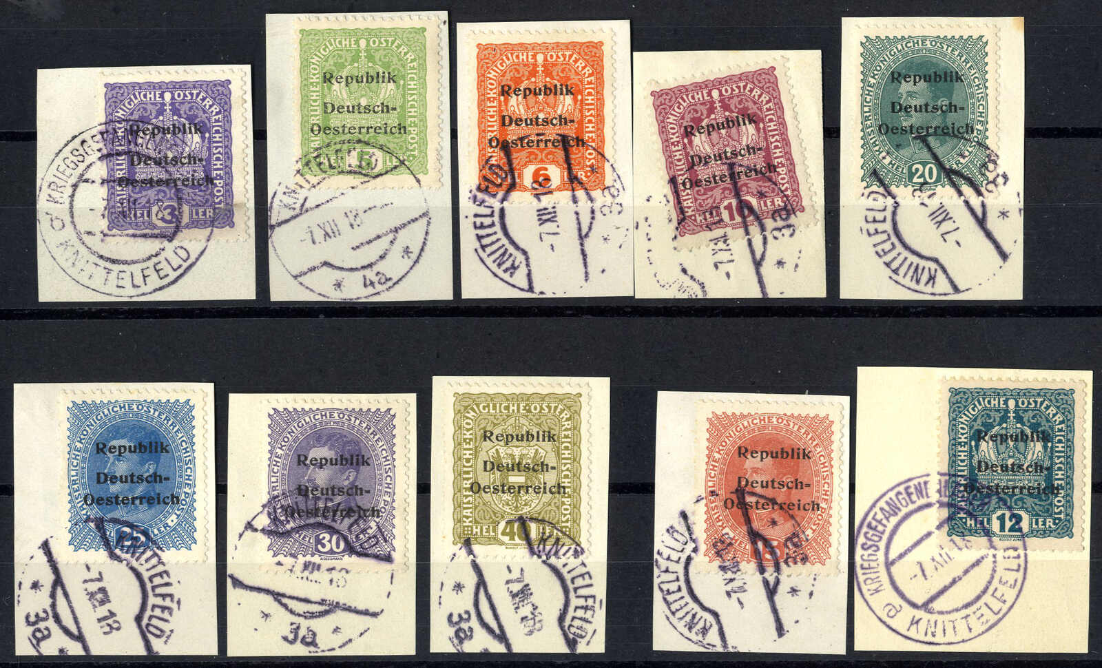 Lot 2657 - europe austria local issues - Viennafil Auktionen 97th Public Auction Golden Heritage: Austrian Rarities & European Treasures Auction Lot 2657 - europe austria local issues - Viennafil Auktionen 97th Public Auction Golden Heritage: Austrian Rarities & European Treasures Auction