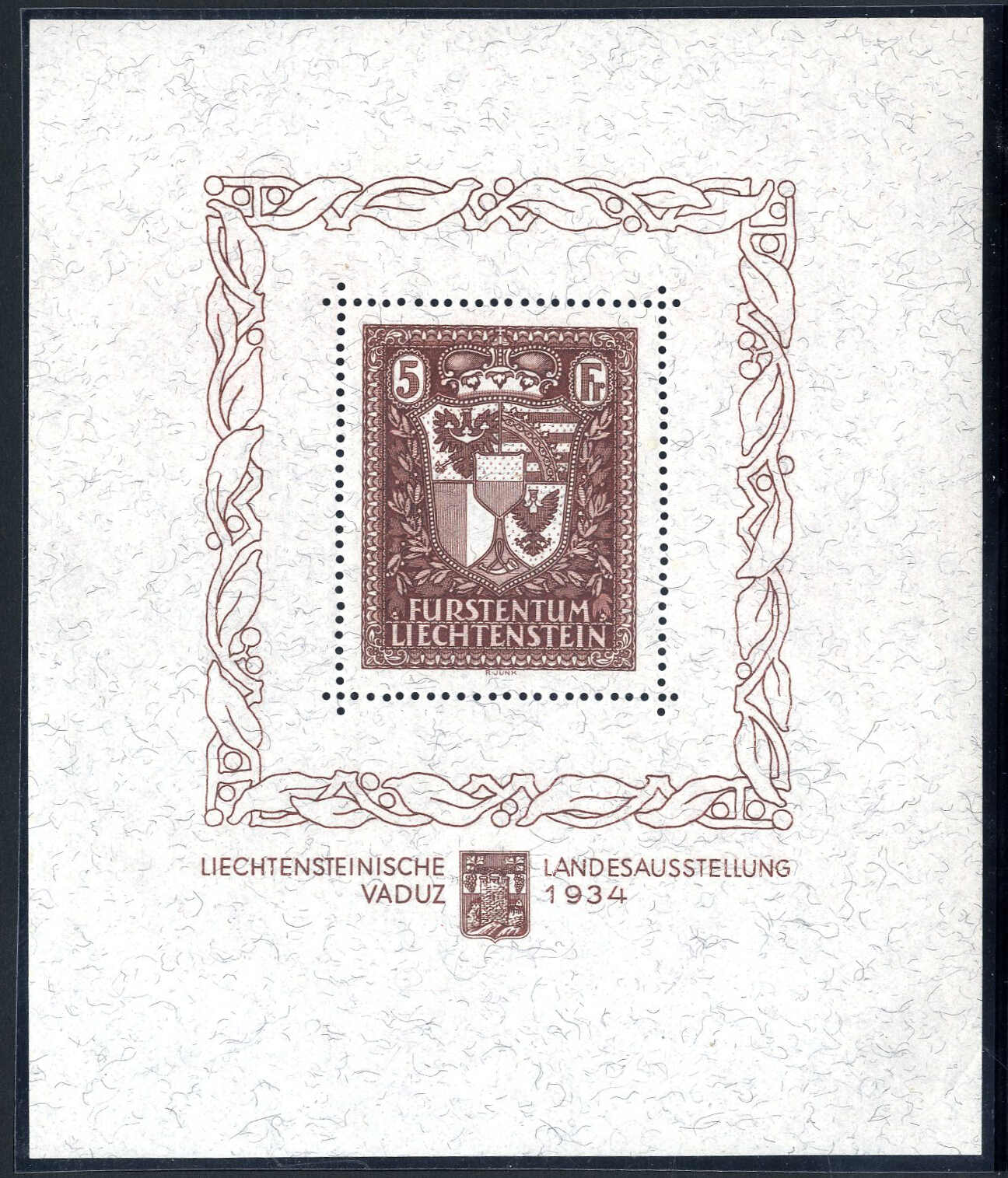 Lot 2889 - europe Liechtenstein -  Viennafil Auktionen 97th Public Auction Golden Heritage: Austrian Rarities & European Treasures Auction